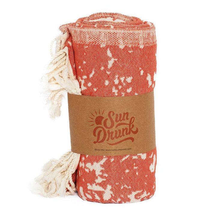 Galapagos Turtle Turkish Towel - Terracotta - Sun Drunk
