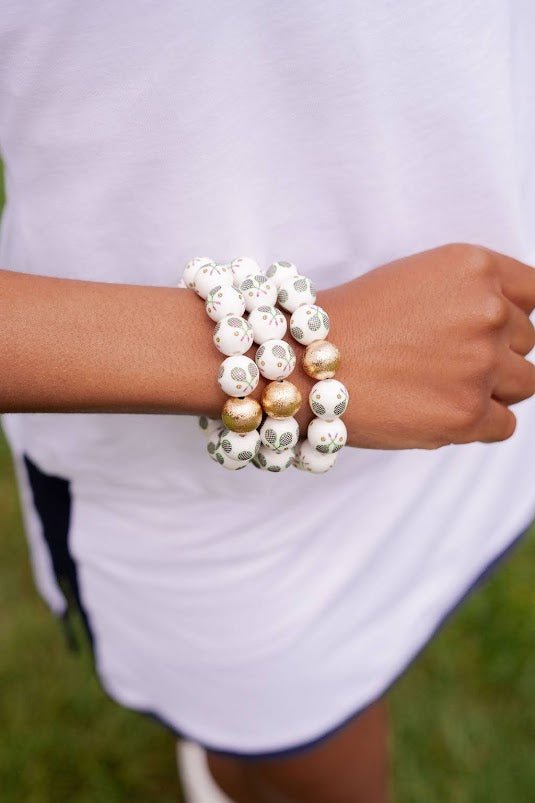 Georgia Tennis Beaded  Bracelet