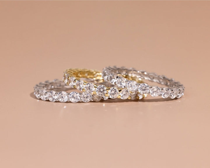 Gracie CZ Eternity Ring