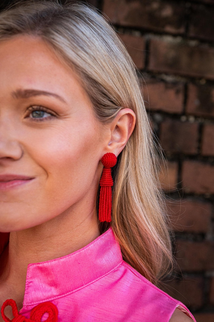 Hazel Tassel Earrings