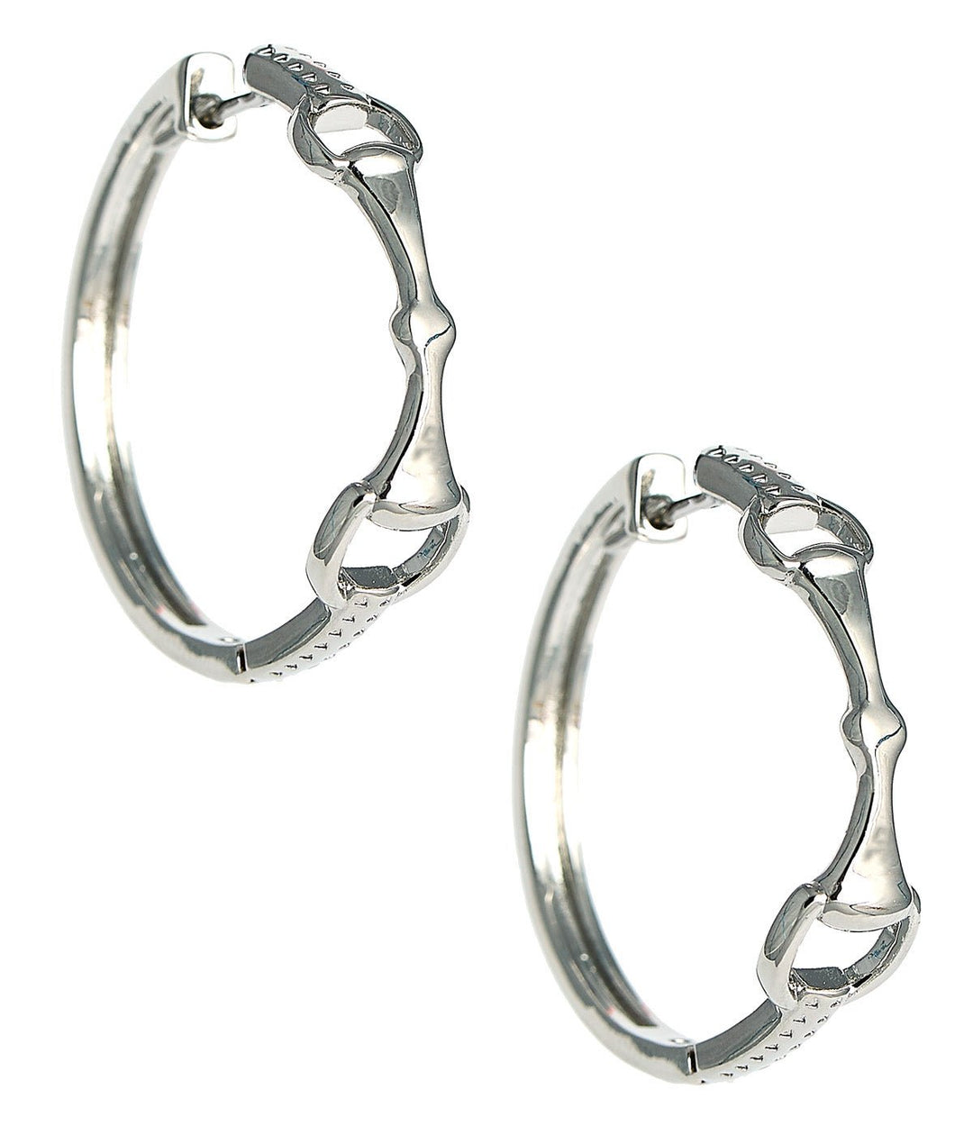 Horsebit Huggie Hoop