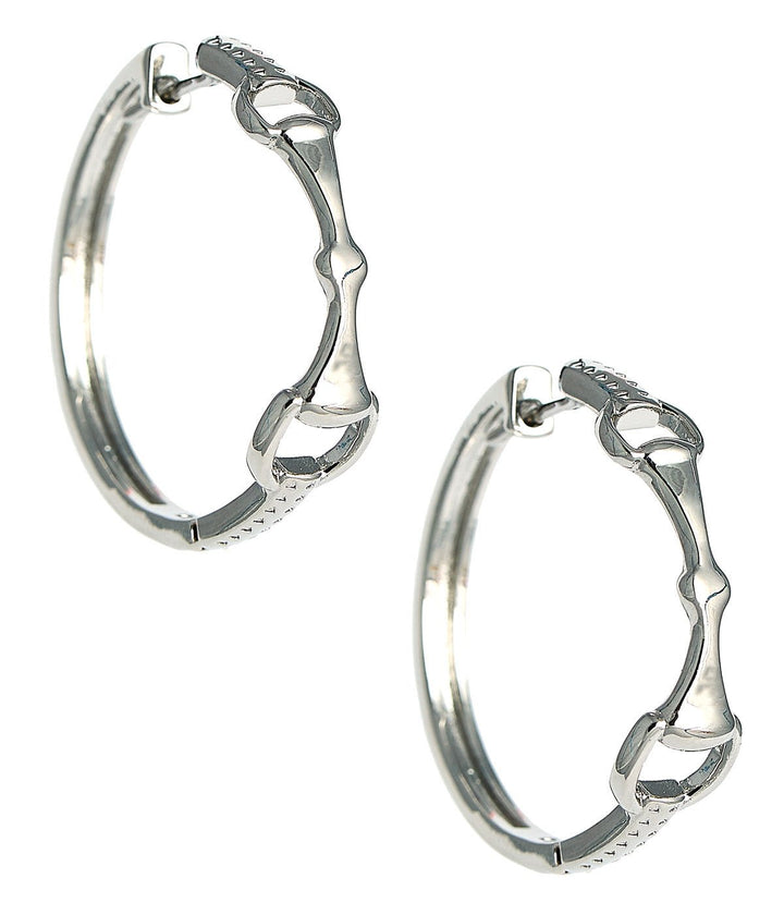 Horsebit Huggie Hoop
