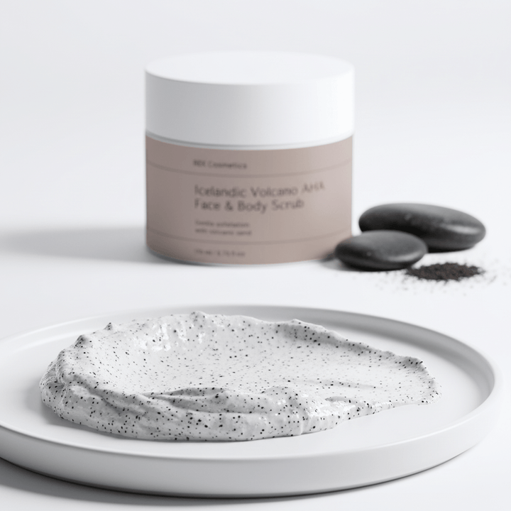 Icelandic Volcano AHA Face & Body Scrub