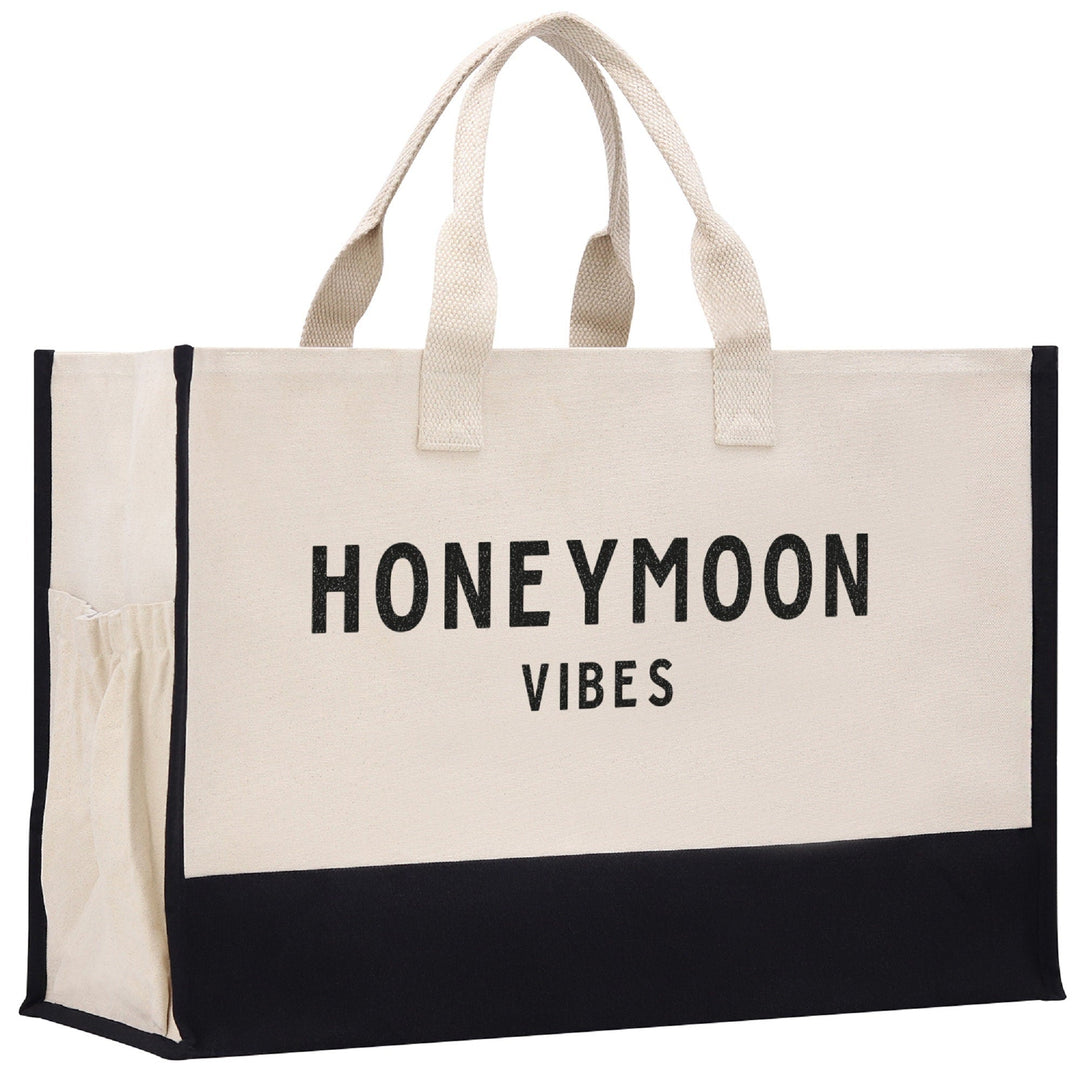 Honeymoon Vibes Beach Tote Bag XL