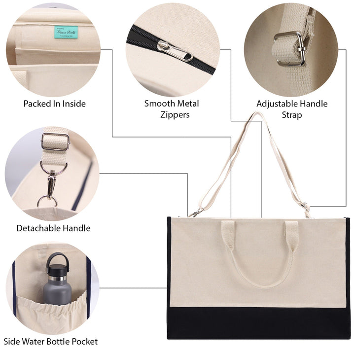 Honeymoon Vibes Beach Tote Bag XL