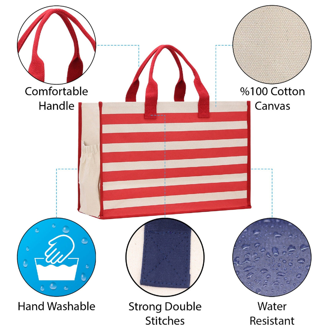 Beach Life Cabana Tote Bag XL