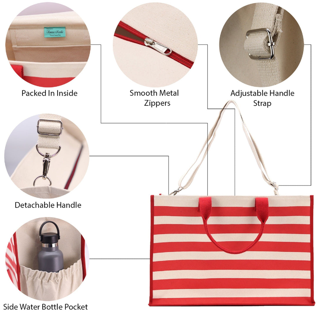 Beach Life Cabana Tote Bag XL