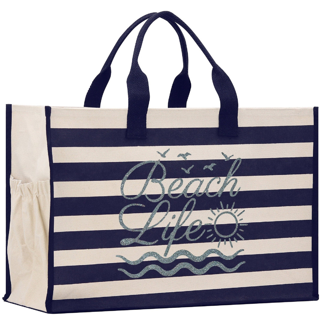 Beach Life Cabana Tote Bag XL