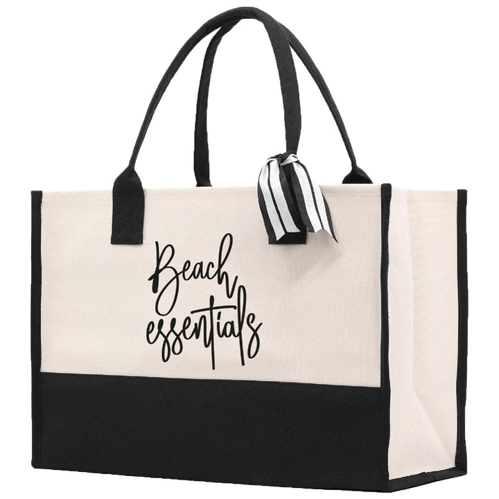 Beach Essentials Tote Bag