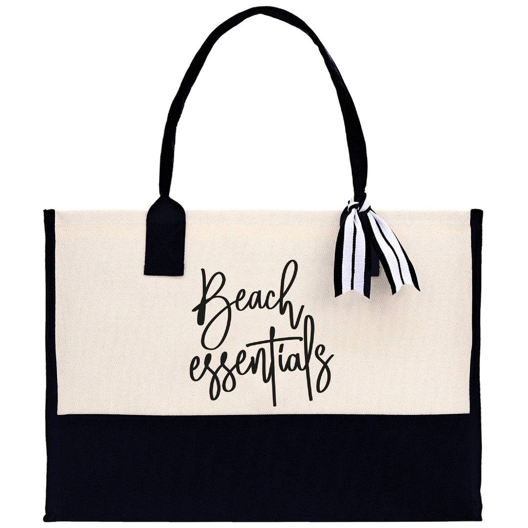 Beach Essentials Tote Bag