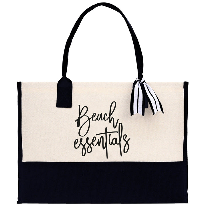 Beach Essentials Tote Bag