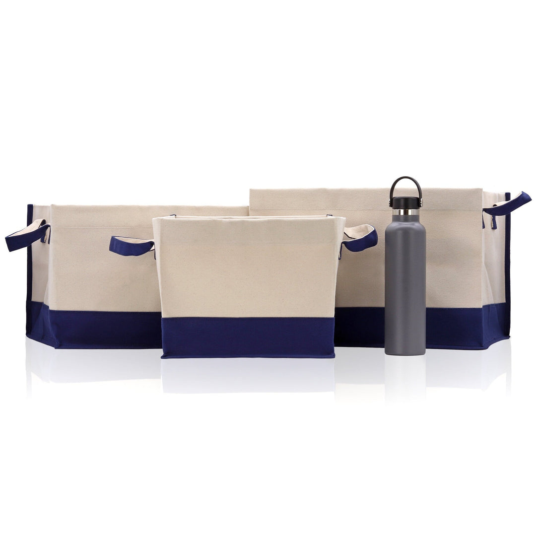 Personalized Canvas Storage Tote