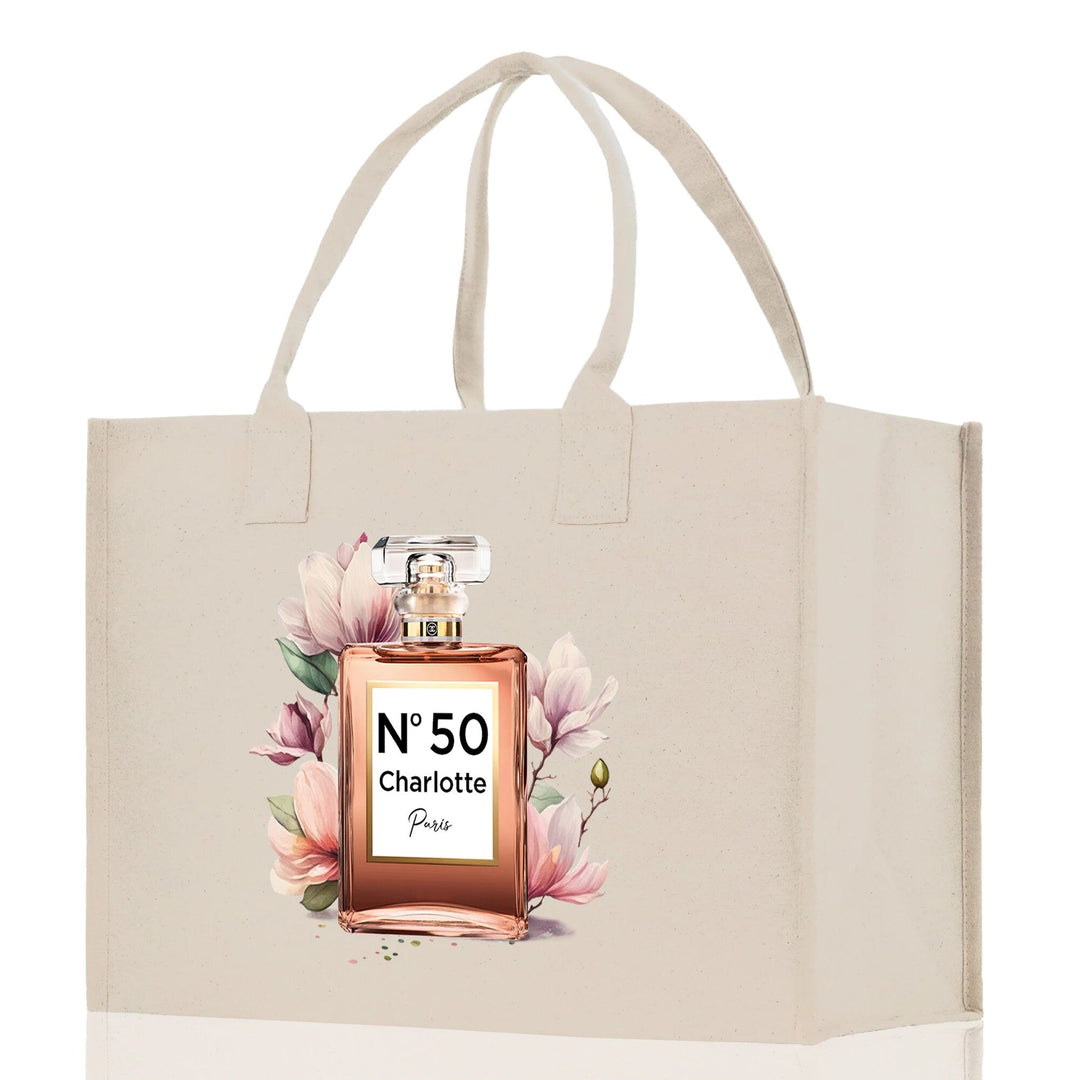 Birthday Celebration Personalized Gift Canvas Tote Bag