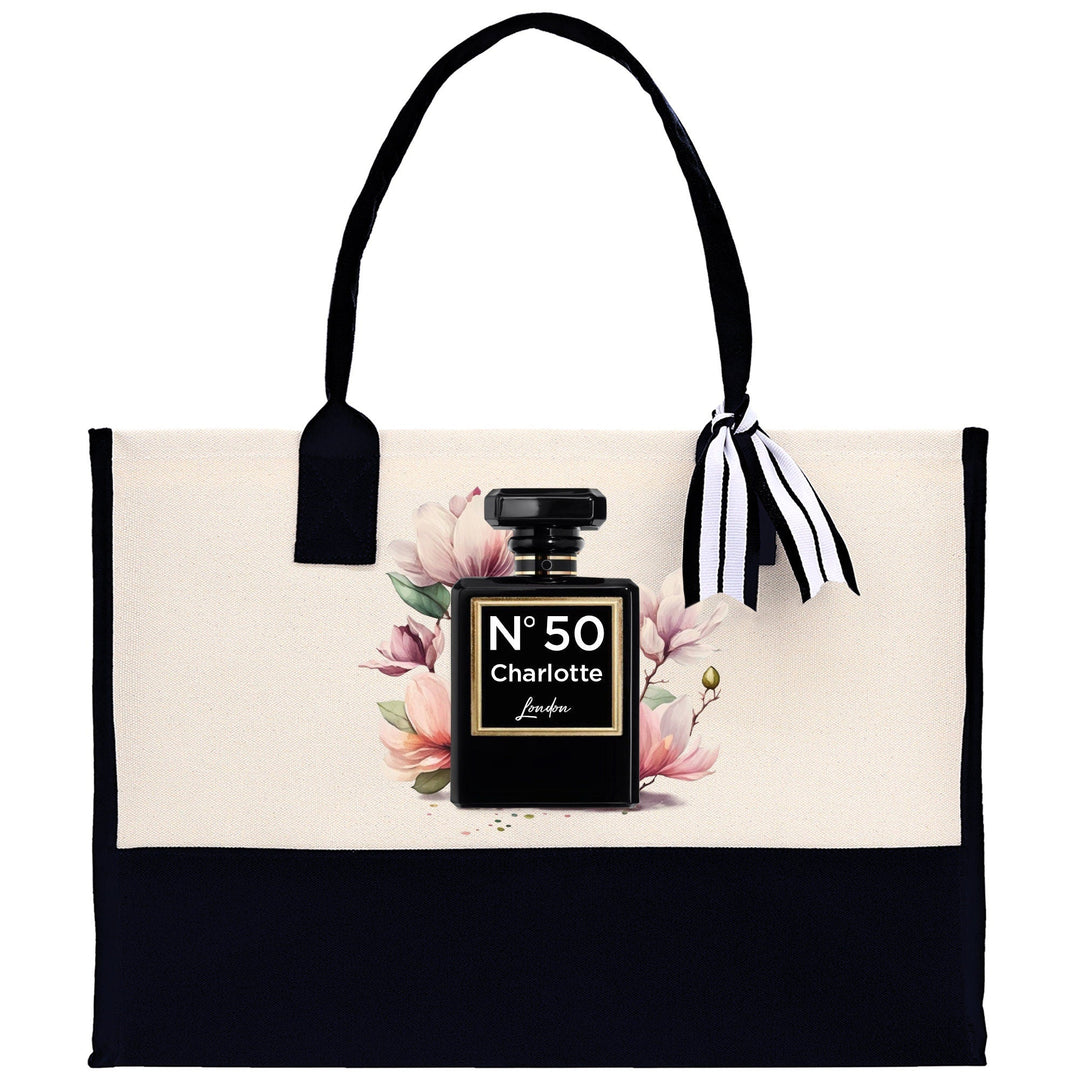 Birthday Celebration Personalized Gift Canvas Tote Bag