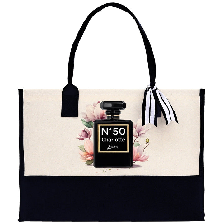Birthday Celebration Personalized Gift Canvas Tote Bag