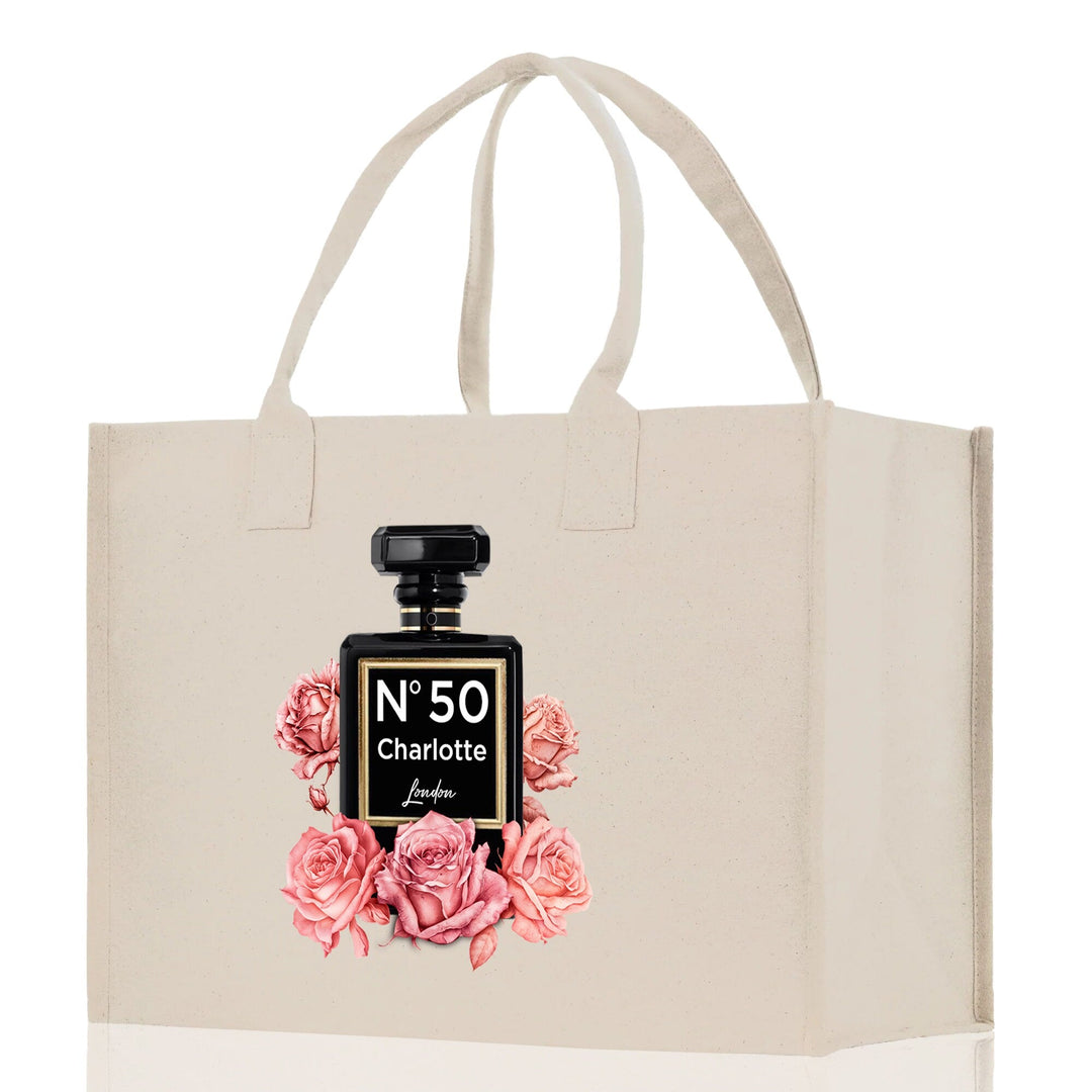 Birthday Celebration Personalized Gift Canvas Tote Bag