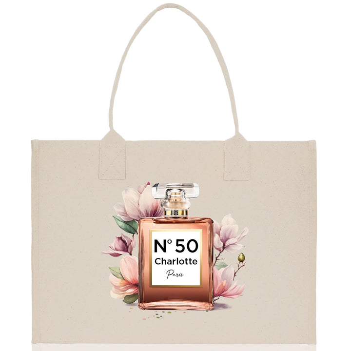 Birthday Celebration Personalized Gift Canvas Tote Bag