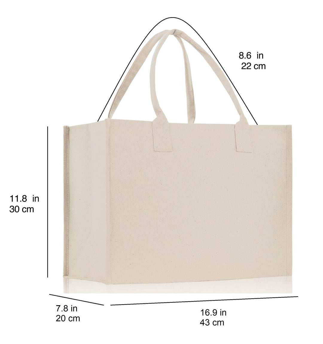 Pickleball Cotton Canvas Tote Bag