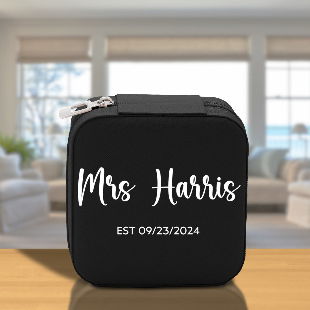 Mrs. Last Name Est Year Tote Bag