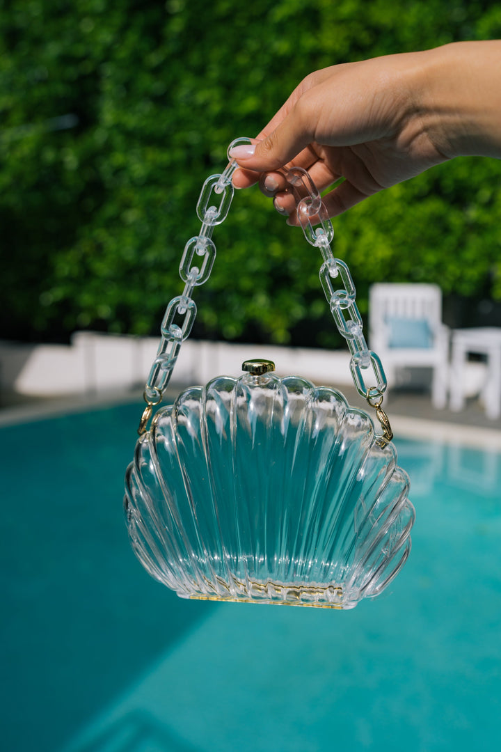 Seashell Purse in Clear
