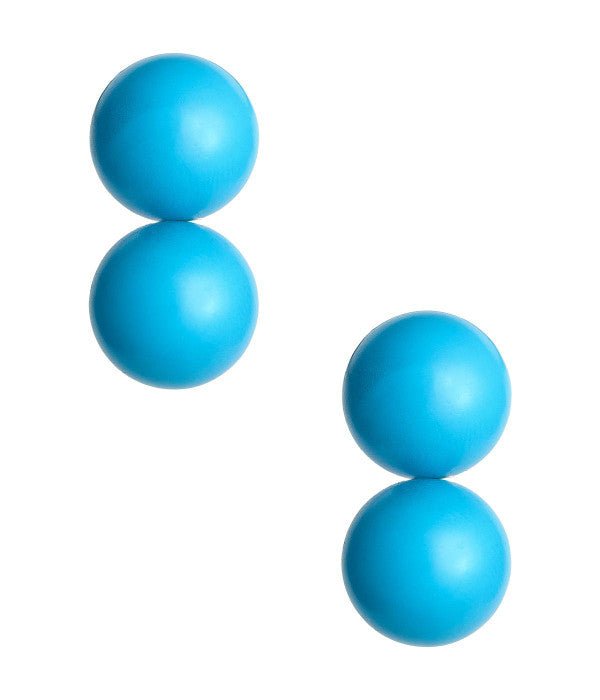 Large Belle Stud Earring Turquoise - Belle of the Ball Collection