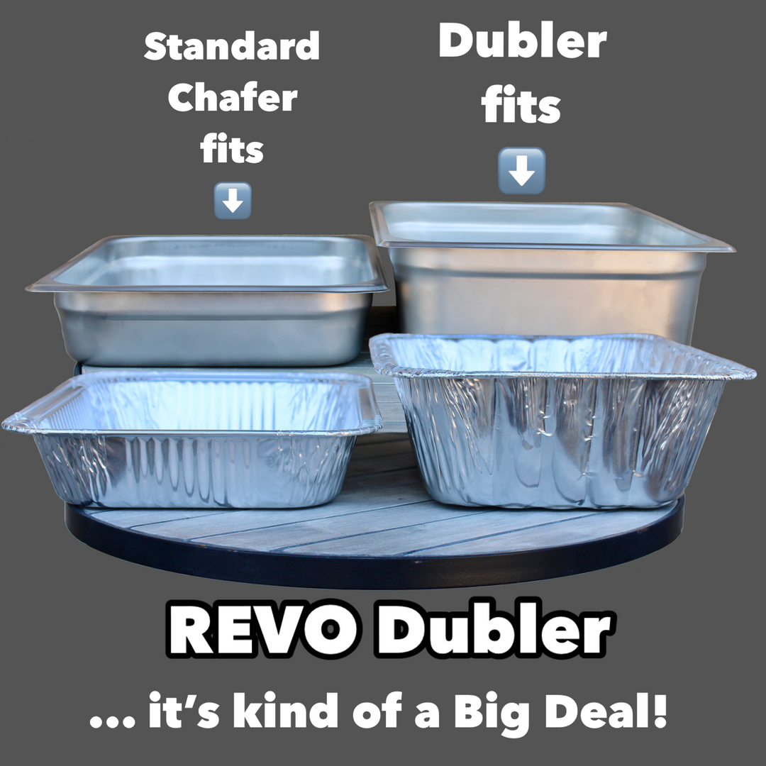 REVO Dubler HEAT | Flameless Chafer and Cooler | Coastal Cay by REVO COOLERS, LLC