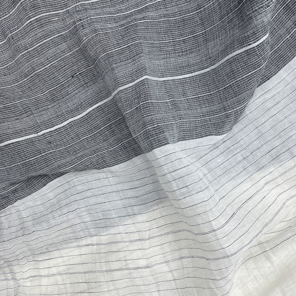 Linen Cotton Blend Wrap Scarf