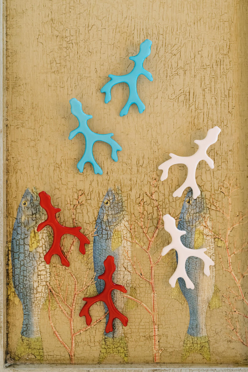 Acrylic Coral Earring - Florida Friends
