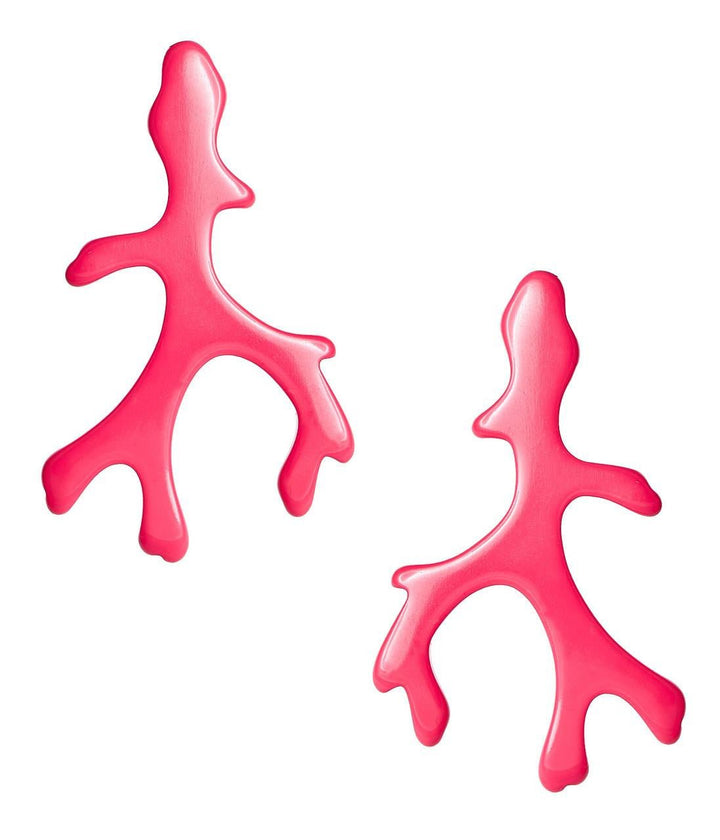 Acrylic Coral Earring - Florida Friends