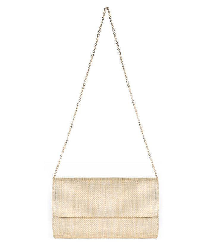 Avery Straw Clutch - Pinch Bow