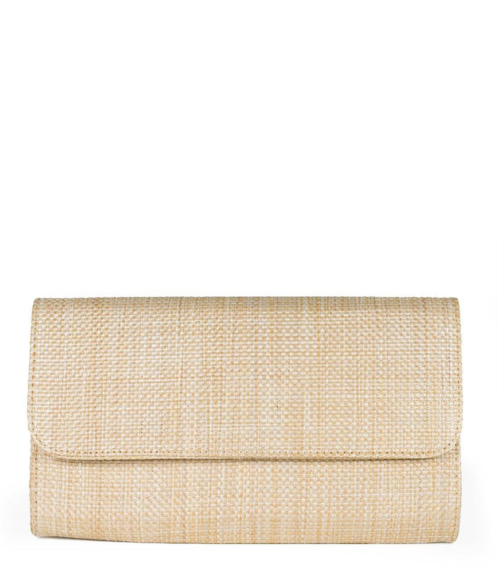 Avery Straw Clutch - Pinch Bow