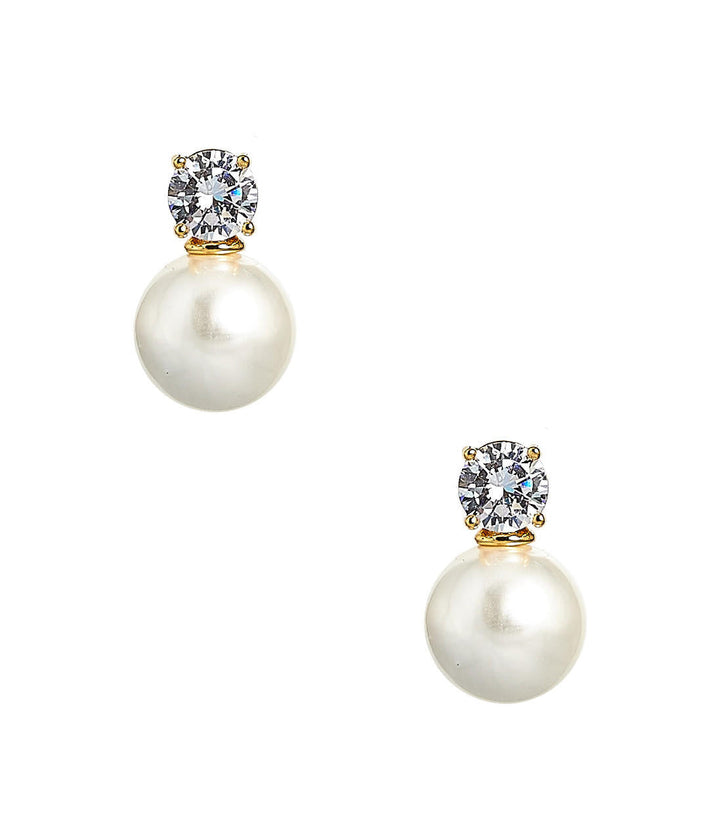 Carolyn - Big Rhinestone and Pearl Stud - Belle of the Ball