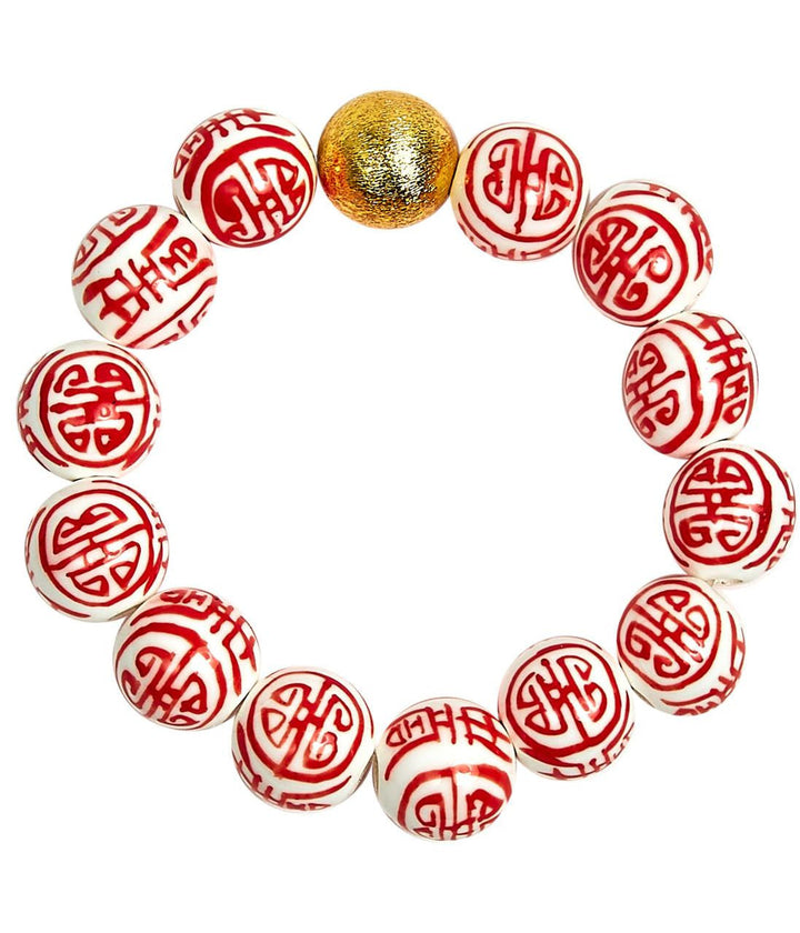 Georgia Beaded Bracelet - Patterned
