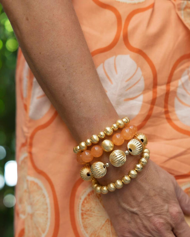 Georgia Beaded Bracelet - Quartz  (6 New Colors)