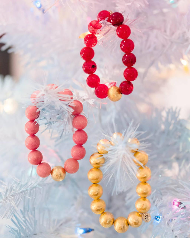 Georgia Beaded Bracelet - Quartz  (6 New Colors)