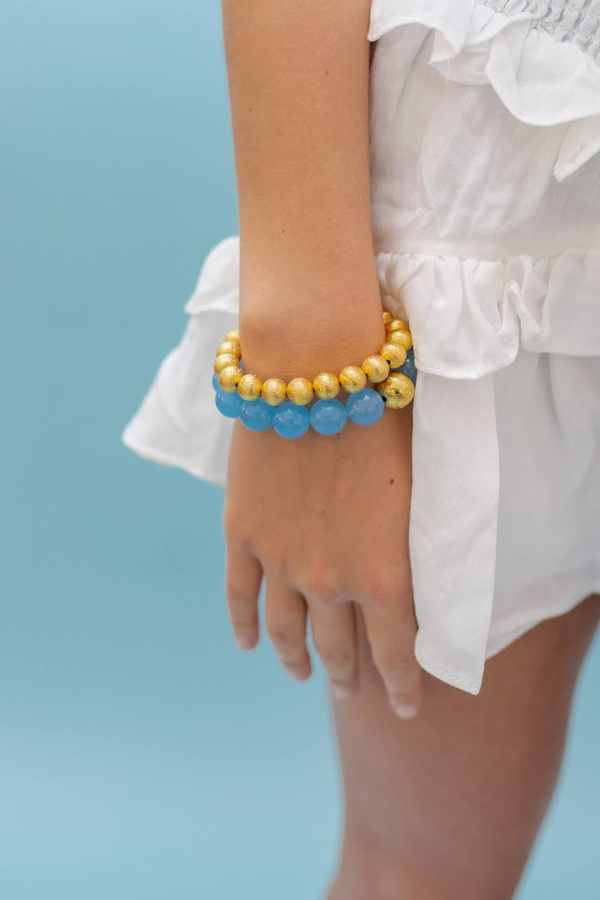 Georgia Beaded Bracelet - Quartz  (6 New Colors)