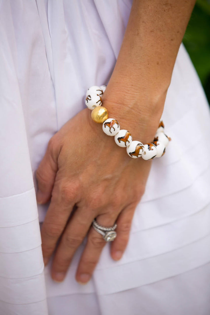 Georgia Beaded Horse Bracelet
