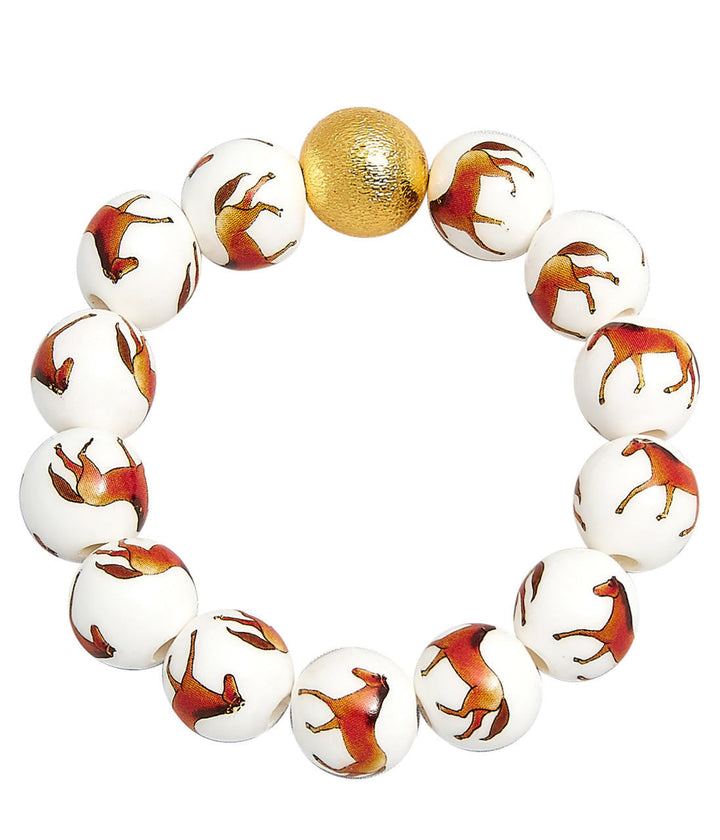 Georgia Beaded Horse Bracelet