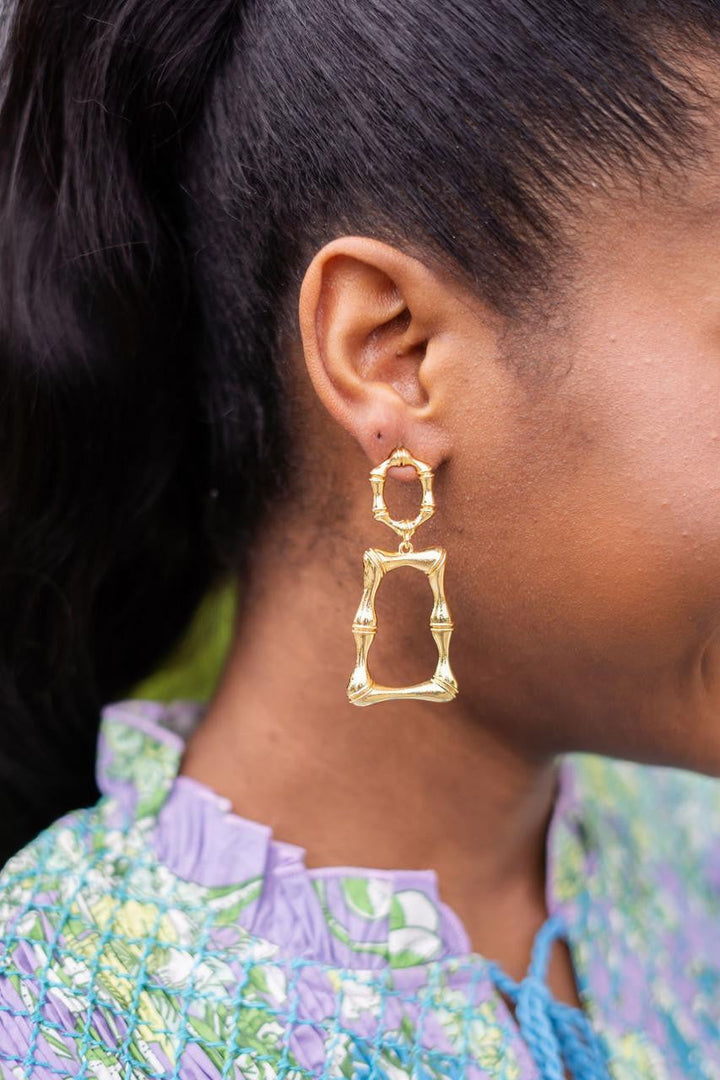 Jordan - Statement Bamboo - Earrings