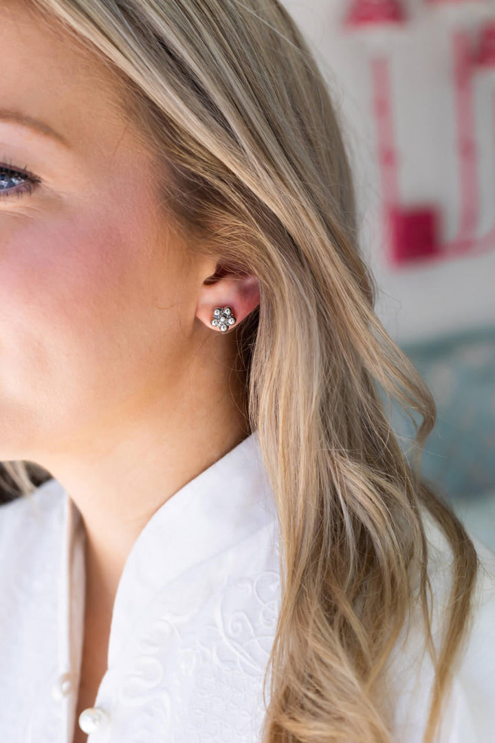 La Fleur - Metal Cluster Stud - Amy Littleson Collection