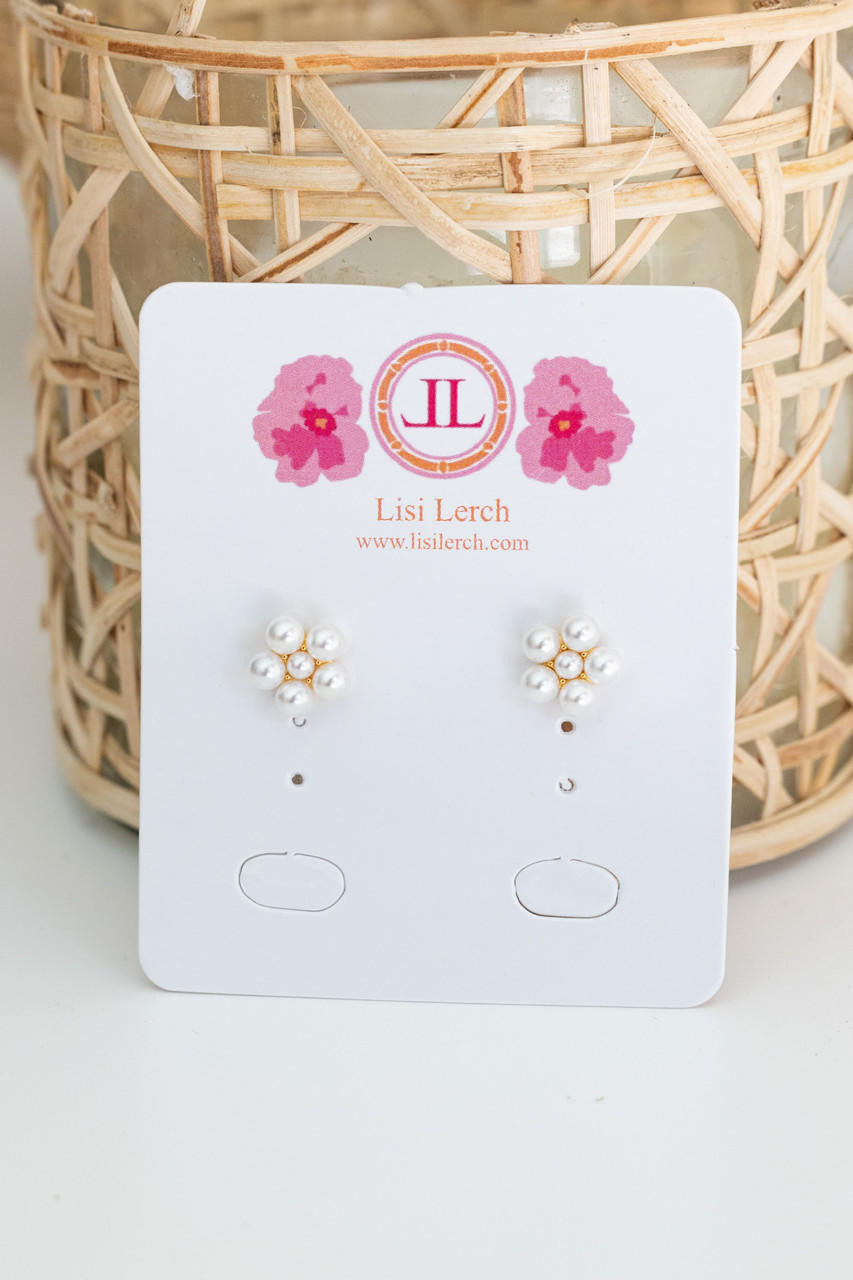 La Fleur - Metal Cluster Stud - Amy Littleson Collection