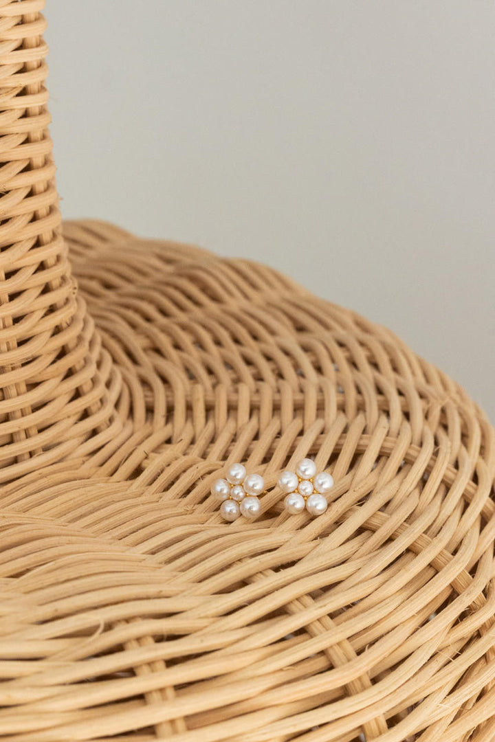 La Fleur - Metal Cluster Stud - Amy Littleson Collection