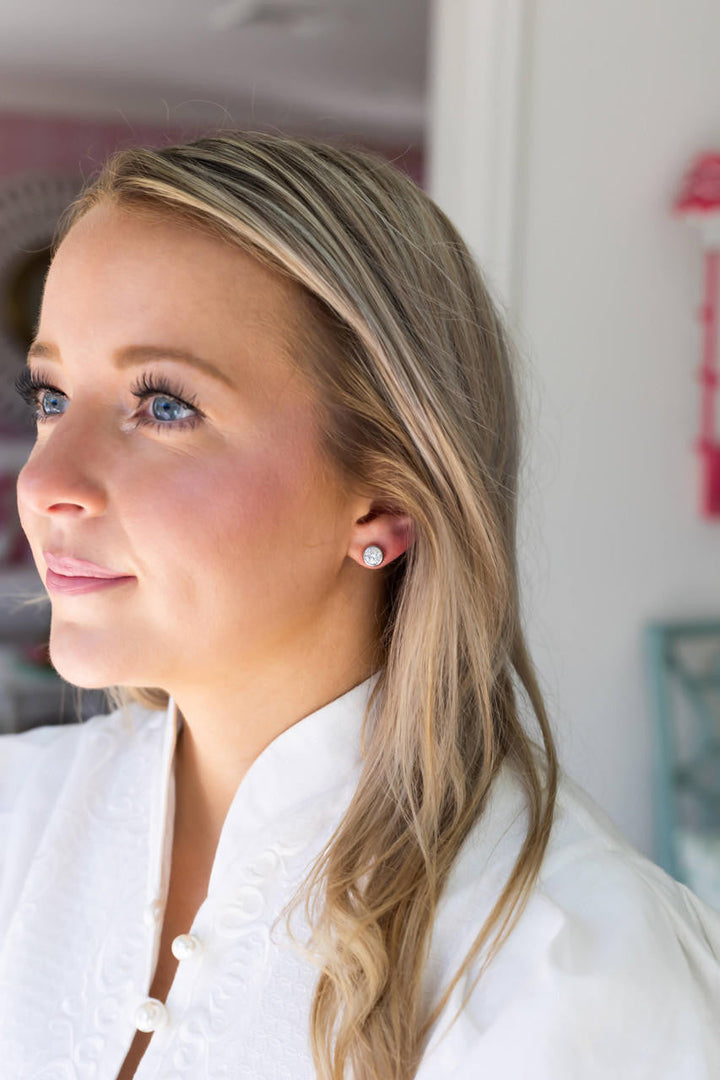 The Baby Bezel Stud - Amy Littleson Collection