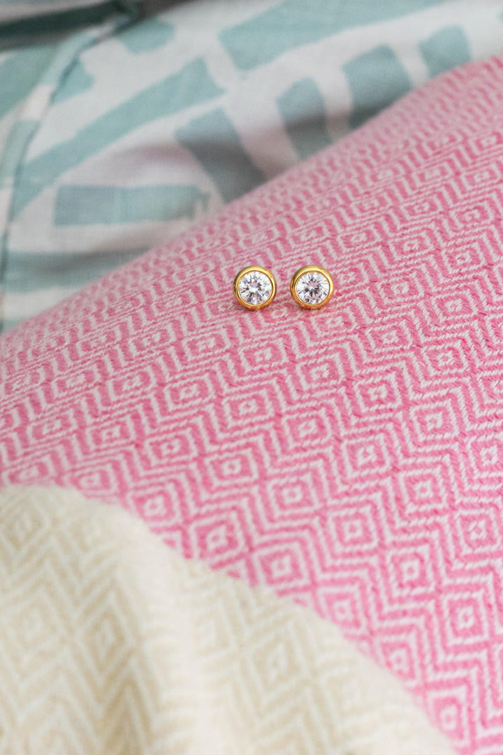 The Baby Bezel Stud - Amy Littleson Collection