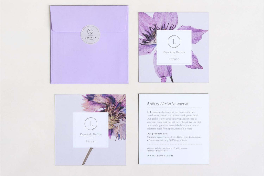 Bridal shower gift, Bridesmaids gift box, Natural spa gift set