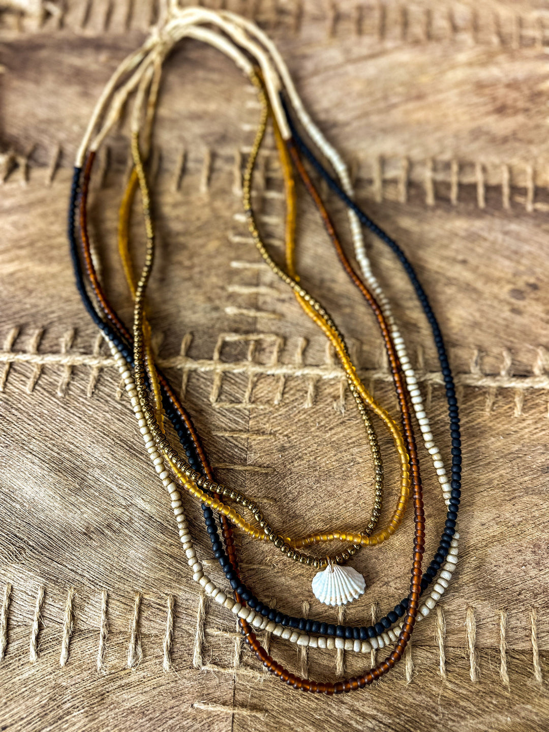 Layer Necklace Set of 5 | Batik Sand