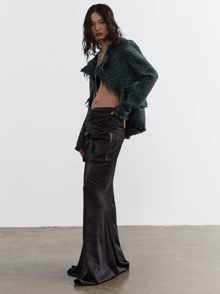 Marriagie Frayed Tweed Jacket by Marigold Shadows