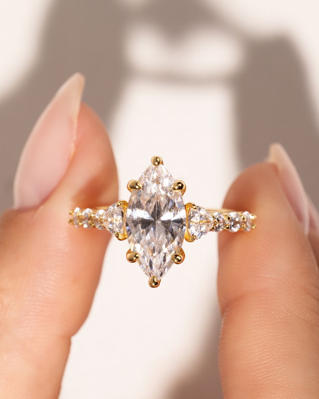 Marquise & Trillion Ring