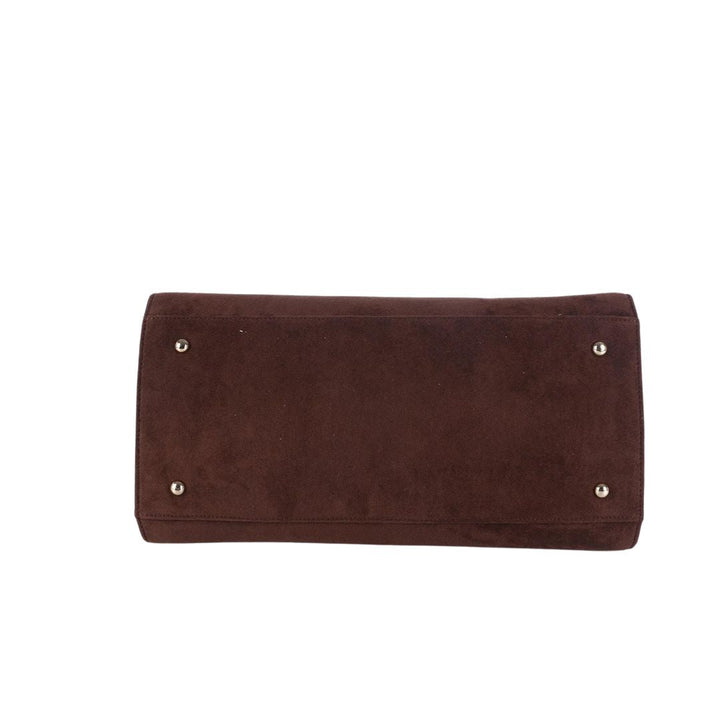Megan -  Faux Suede Medicine Bag
