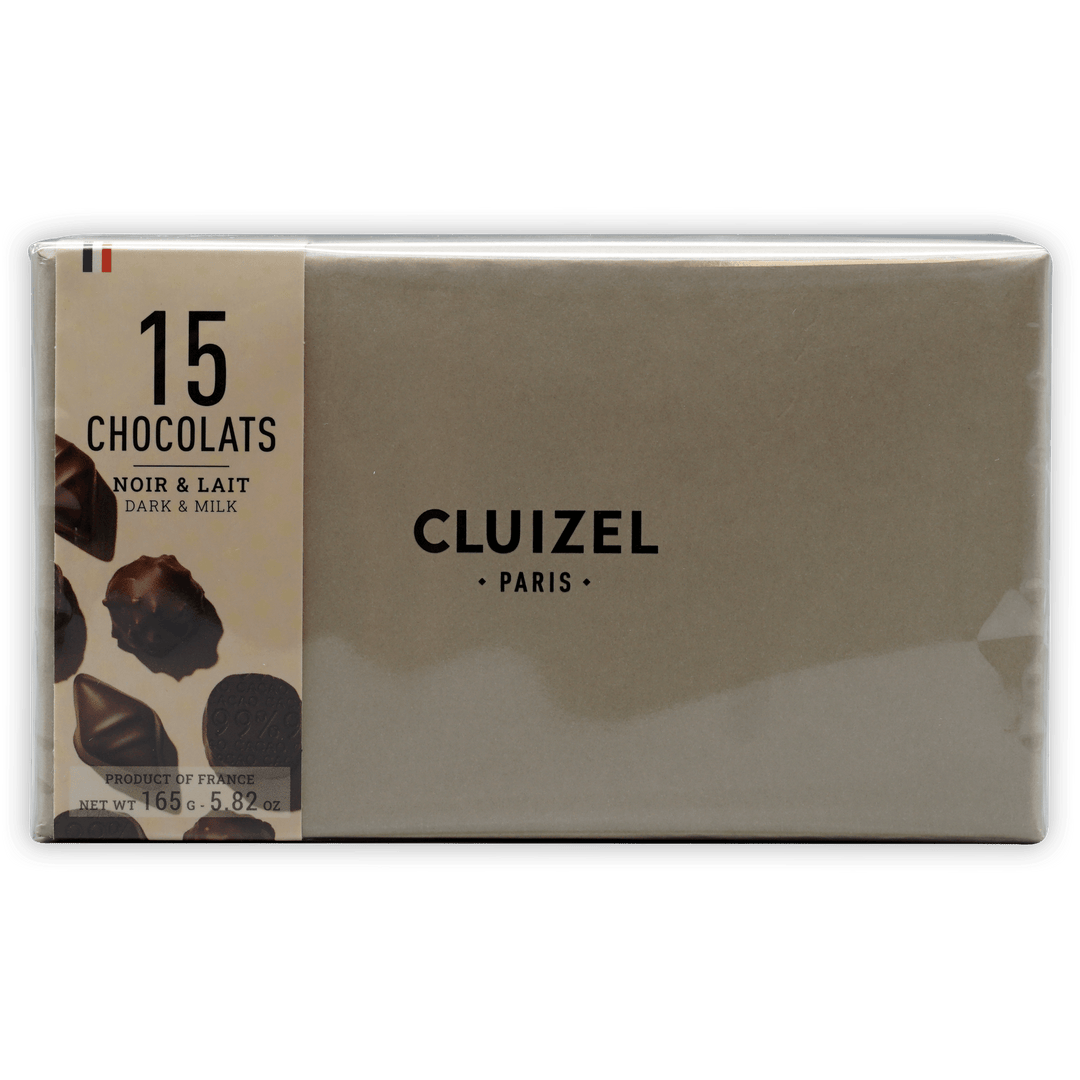 Michel Cluizel 15-Piece Chocolate Bon Bons Gift Box Mixed